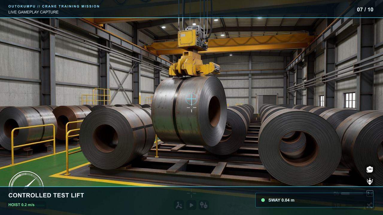 Frame 07: Controlled Test Lift